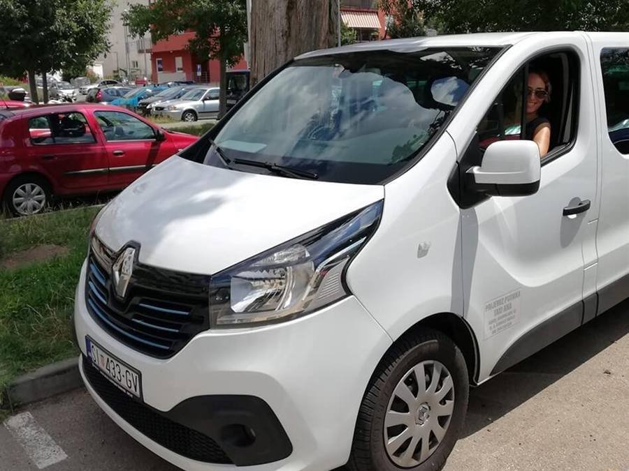 Taxi Ana Vodice minibus with driver